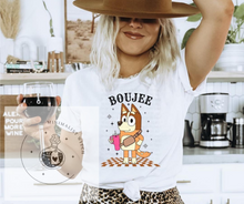 Load image into Gallery viewer, Boujee Mom T-Shirt | Momma Heeler with 40oz Tumbler | Trendy and Fun Tee