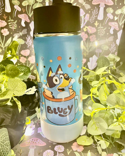 Kids Water Bottle Featuring Bluey!